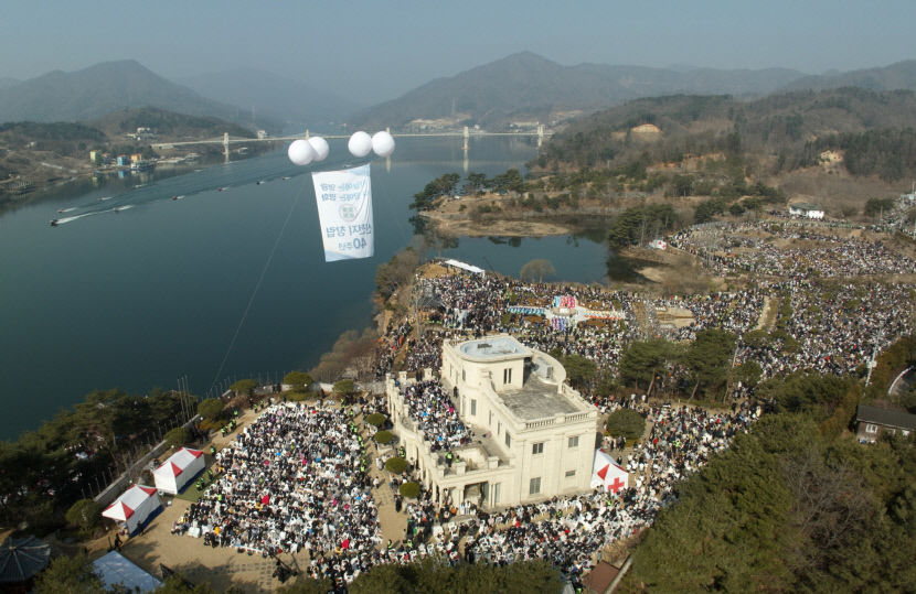 신천지 창립 40주년 기념식 시작은 미약했지만 하나님께서 천사들 보내주신 것