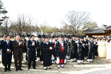 경주 숭덕전 등 춘향대제 봉행…숭덕전 무형문화재 지정 후 첫 공개행사