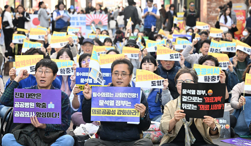 尹 전공의 면허정지 유연 처리 의정갈등 고비 넘나