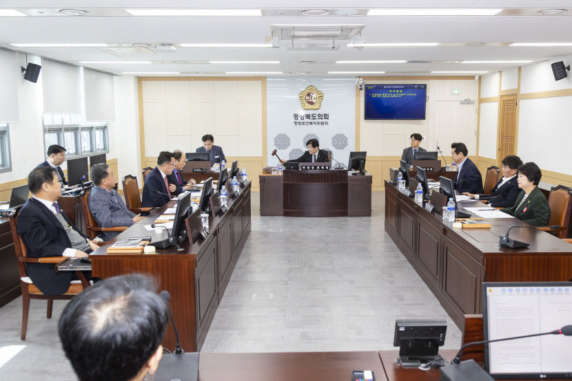 경북도의회 행정보건복지위, 소외계층 권익향상 초석
