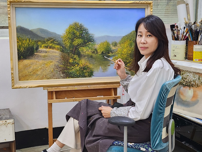 [동네뉴스] 그림은 내 인생의 터닝포인트 정성희 화가의 화양연화