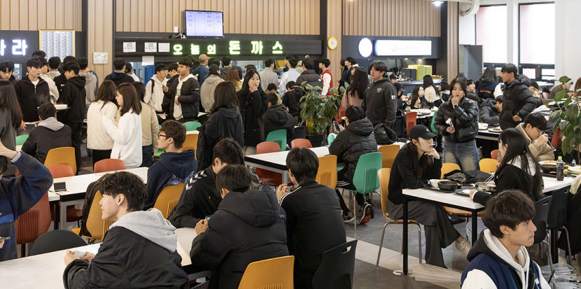 천원의 아침밥 이어 점심도 천원 든든한 식사