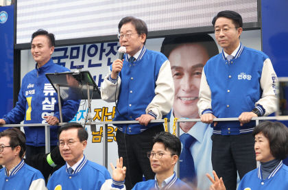 여야, 수도권 격전지 막판 표심 공략