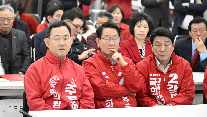 [속보] 야권 압승 예상…국민의힘 침울