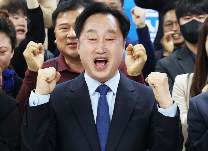 막말 논란 김준혁, 이수정 꺾고 수원정 당선