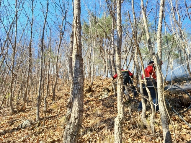 주말 경북 지역 곳곳서 산불 잇따라
