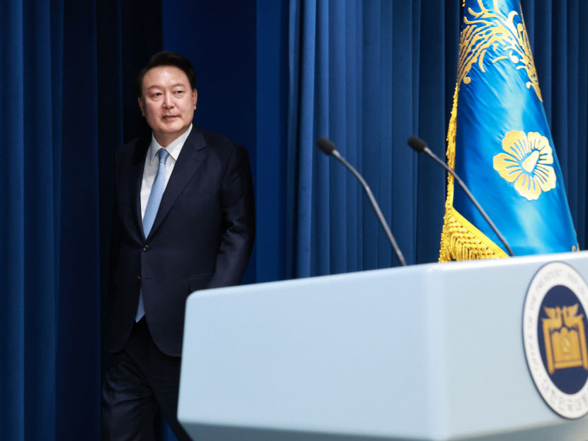 17개월만에 기자들과 질의 응답 도어스테핑 부활할까