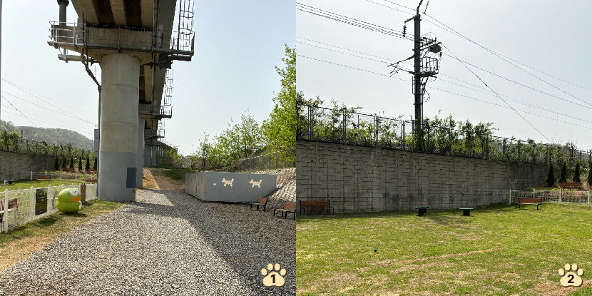 산책하기도 뛰놀기도 좋은 정원…반려견 샤워장도 매력적