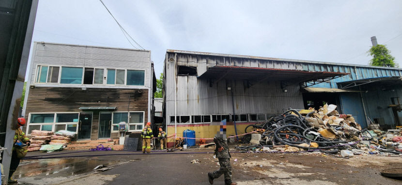 경북 성주군 공장 화재 잇따라...선남면·월항면 공장 화재