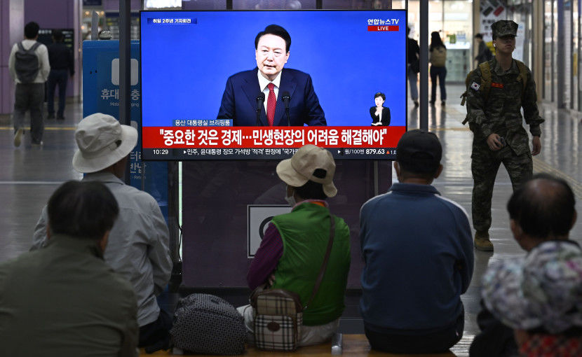 1시간 넘게 질의응답…尹, 어떤 답했나