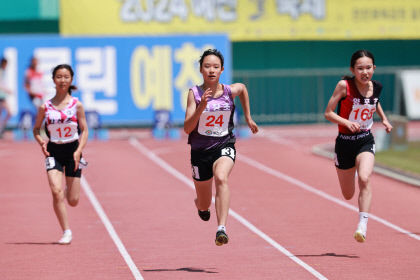 예천스타디움에서 열린 전국육상경기대회 성황리 막 내려