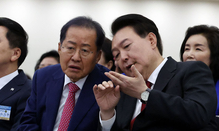 홍준표 노무현도 그렇게 안했다…상남자의 도리 尹대통령 옹호