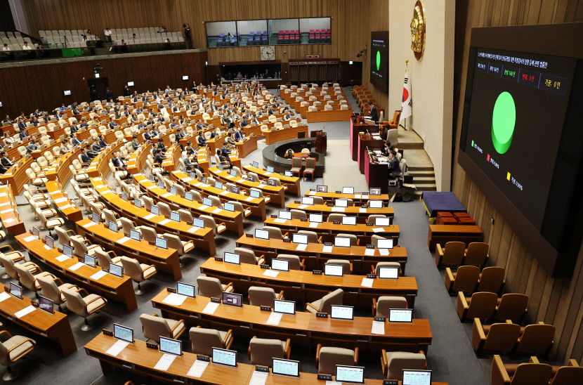 민주당 대통령 거부권 제한 원포인트 개헌하자…與 독재적 발상