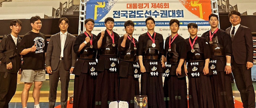 달서구청 검도부, 대통령기 전국대회…단체전서 준우승
