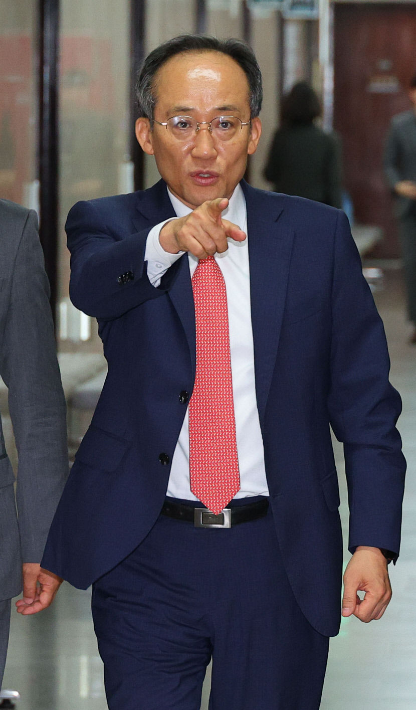 국민의힘 추경호 원내대표 민주당 대통령 거부권 제한 개헌 못 받아들인다