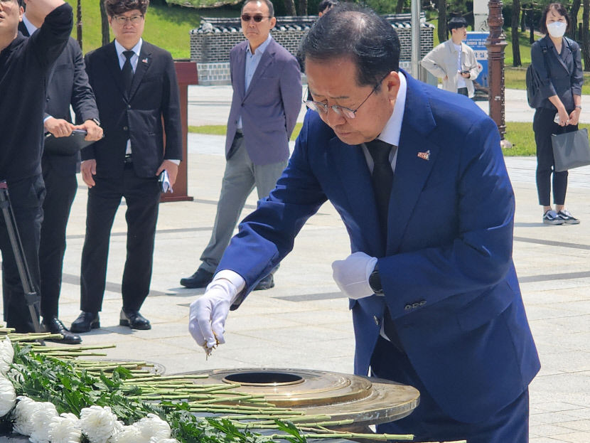 홍준표 5·18 정신 헌법 전문 수록 무방…갑론을박 시대 지났다