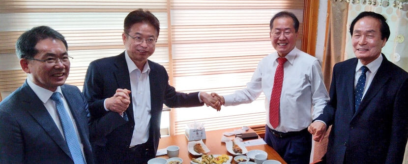 대구경북 행정통합 급물살?…홍준표·이철우 통했다