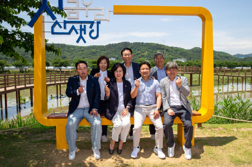 구미시의회 기획행정위, 사업현장 점검 행보