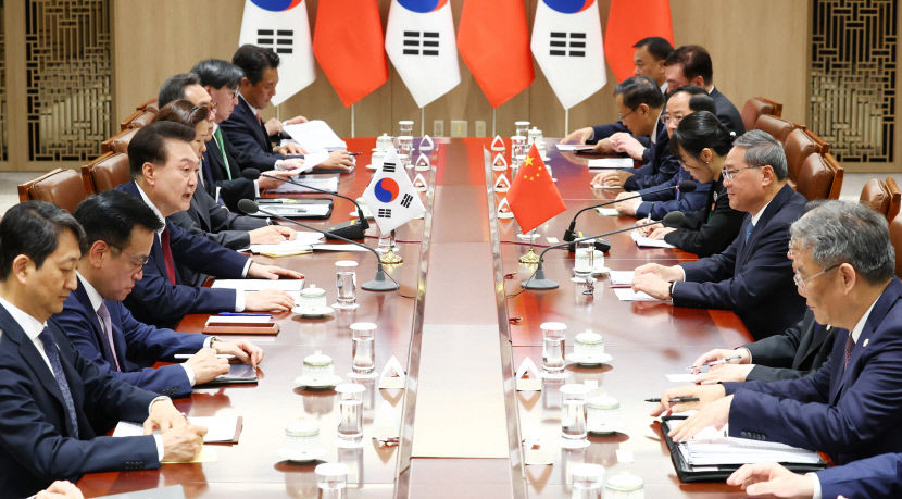 韓中, 외교안보대화 신설·FTA 2단계 협상 재개…尹 지방정부 교류 환영