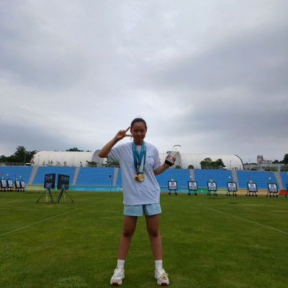대구 월배중 김서현, 100mH 여중부 한국신기록 경신…황금초등 양궁부, 금메달 싹쓸이