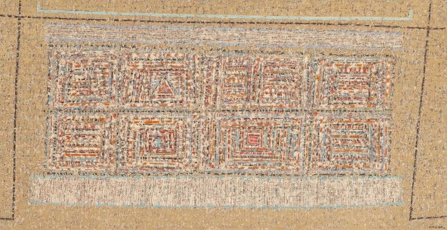 한국 추상화 1세대 이성자의 1962년작 그림자 없는 산 14억 낙찰