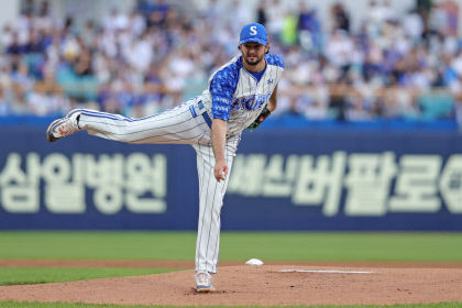 박병호 적시타 삼성, 한화 꺾고 4연승 질주
