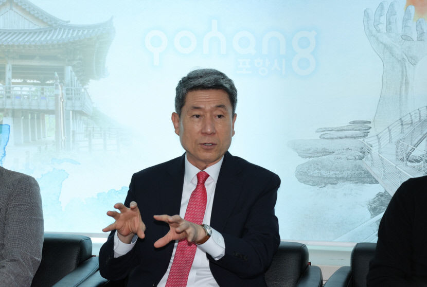 이강덕 포항시장 석유나 가스 나오면 천지개벽할 일