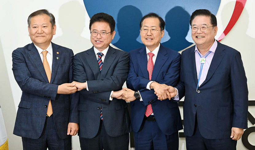 홍준표 국토균형발전 신호탄…이철우 대한민국 새판 짜기
