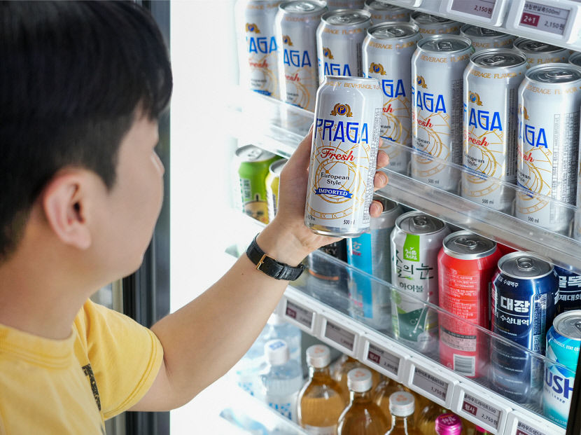 편의점 ‘천원 맥주’ 인기…덴마트 맥주 4캔에 4천원