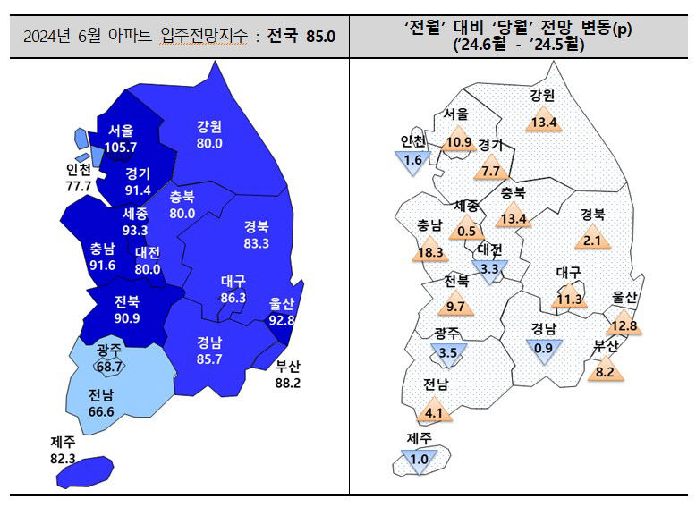 대구 아파트 경기 좋아지나…입주전망지수, 지난해 11월 이후 가장 높아