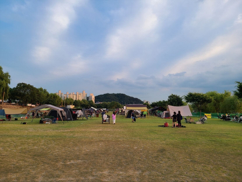대구시, 도심 캠핑 명소 금호강 산격야영장 오는 21일 개장