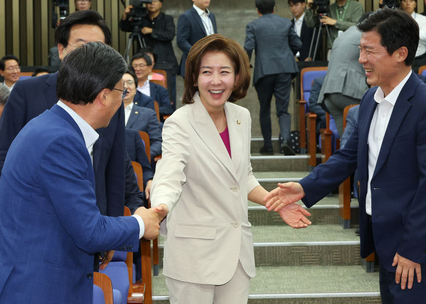 국민의힘 차기 당권 구도 나경원-원희룡-윤상현-한동훈 윤곽