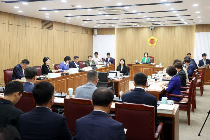 대구시의회, 지난해 대구시·교육청 결산 및 교육청 첫 추경안 심사