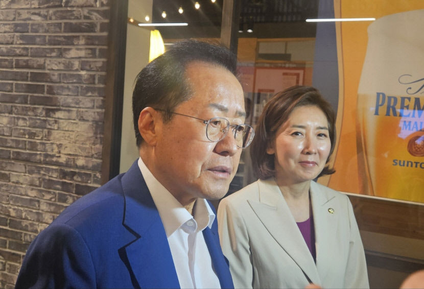 국민의힘 당권주자 나경원 만난 홍준표 대구시장 당 지켜온 사람이 당 대표 돼야