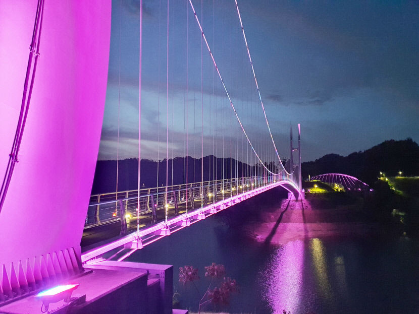 영주시, 영주댐 일주도로 야간경관 조성 사업 추진