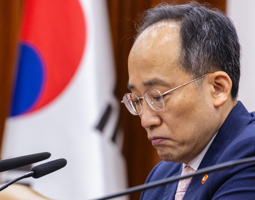 [속보] 국민의힘 추경호, 의총서 원내대표직 사의 표명
