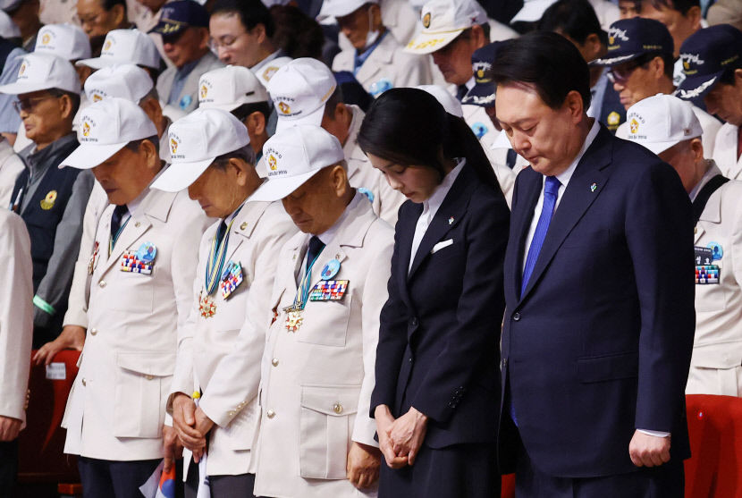 [속보] 尹대통령 참전용사 최고로 예우하고 보훈문화 확산위해 최선