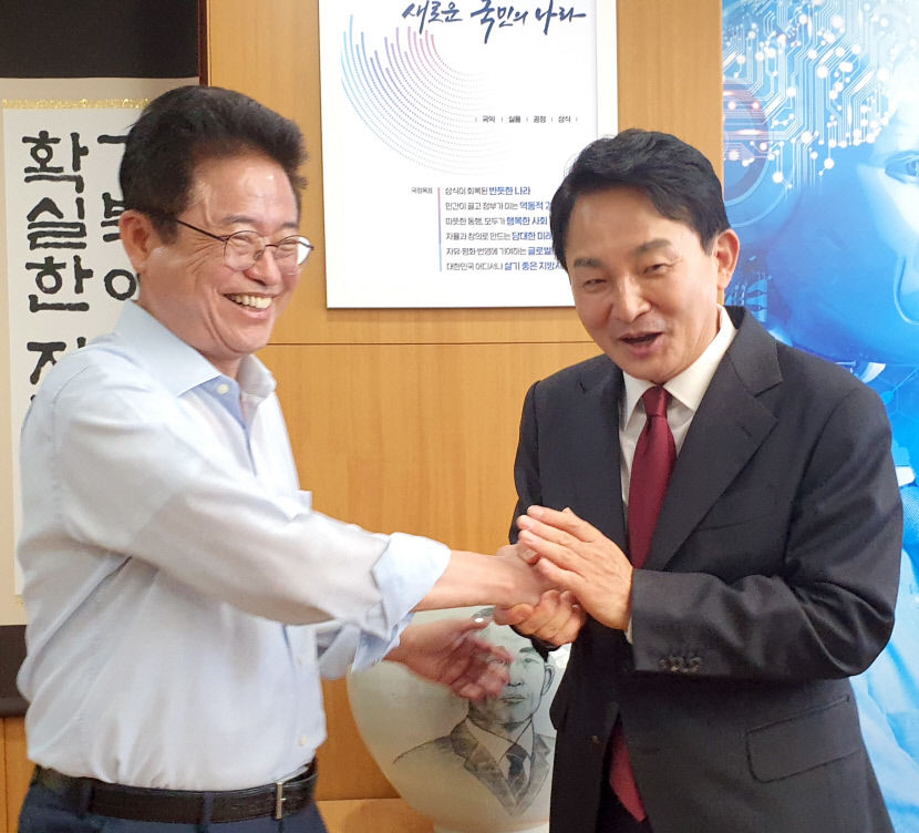 이철우, 국힘 당권 주자에 국힘, 보수·진보 아닌 우파·좌파로 싸워야 한다