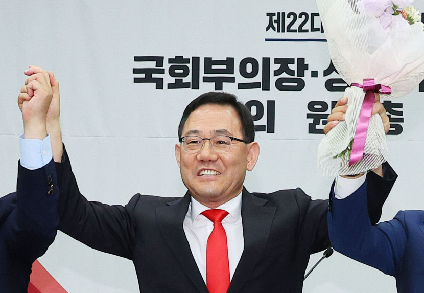 與 22대 전반기 부의장 주호영·외통위원장 김석기…TK 나란히 경선 승리