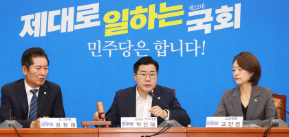 민주당, 8·18 전당대회 앞두고 찐명 인사 최고위원 줄러시