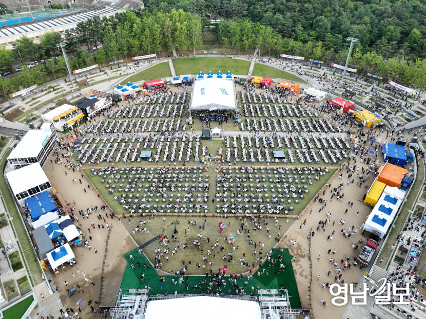 [포토뉴스] 2024 대구 치맥페스티벌 즐기는 시민들
