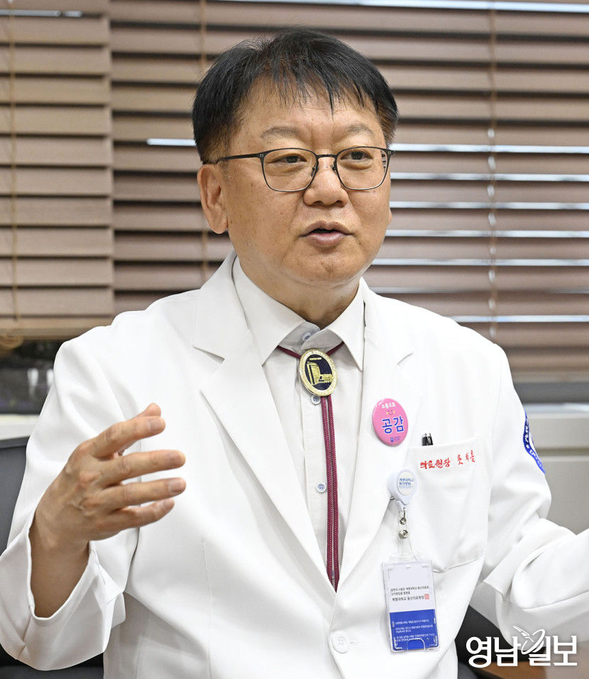 조치흠 계명대 동산의료원장 인간 중심 디지털 헬스케어로 스마트 병동 만든다