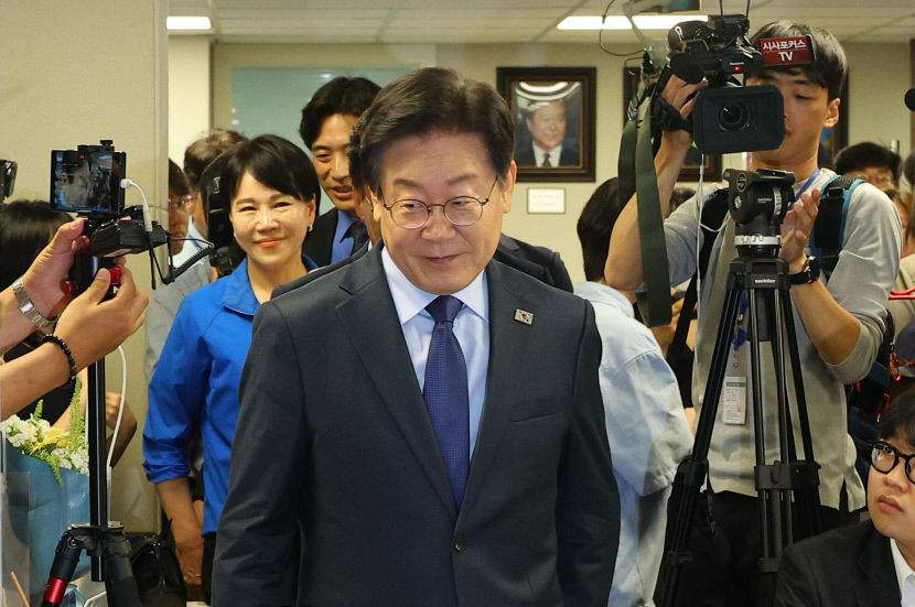 이재명 절망의 오늘을 희망의 내일로 바꾸겠다 민주당 대표직 연임 도전 선언