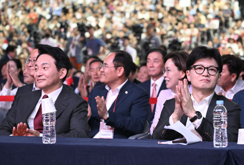 대구 찾은 국민의힘 당권주자들,  與 회복 적임자 자처하며 텃밭 표심 호소