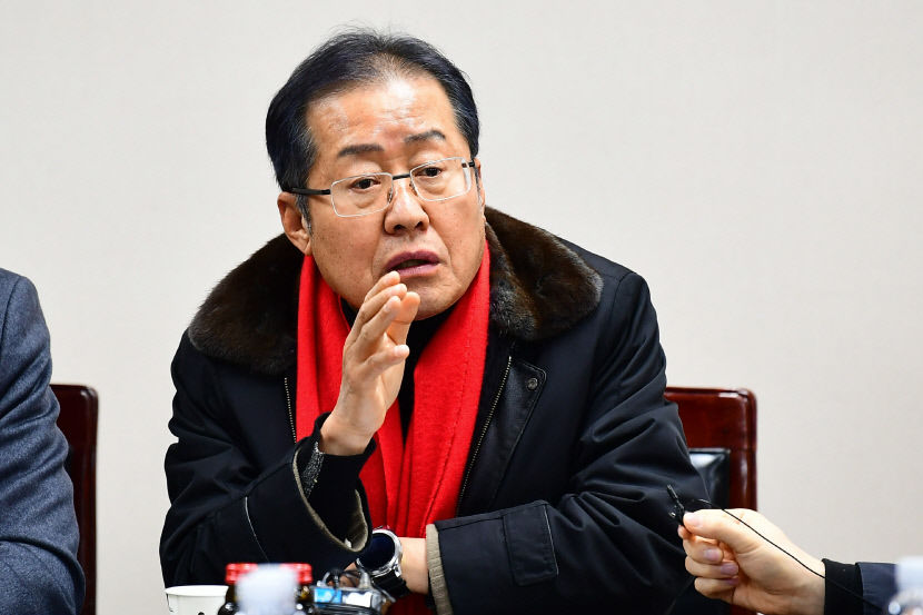 한동훈에 호통치면 어떤가 질문에 홍준표 그런 말 사양
