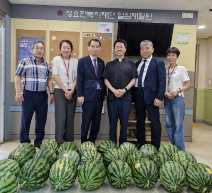 현대에스라이프 봉사단 초복맞이 봉사활동