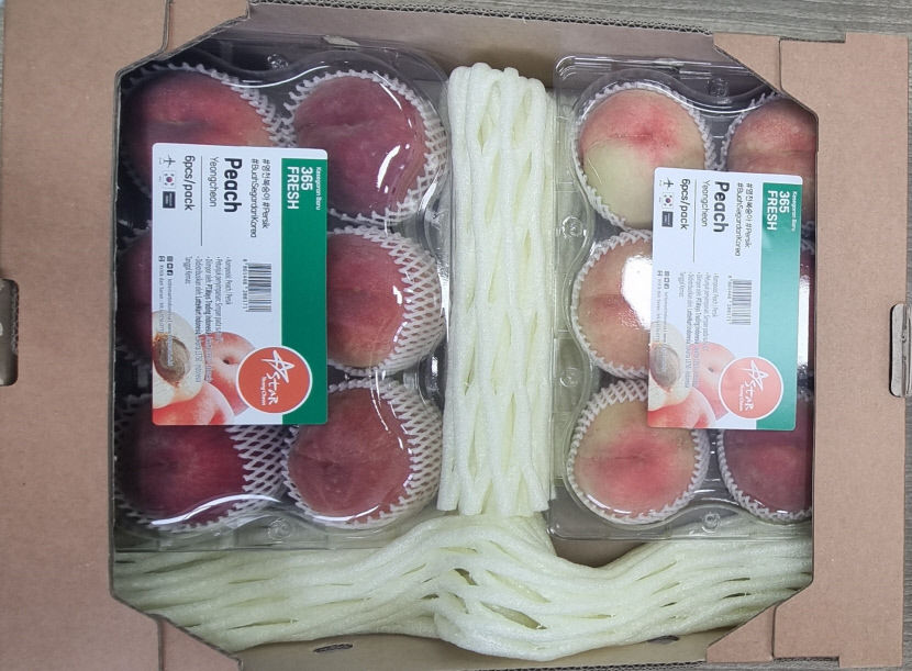 영천 복숭아 인도네시아에 첫 수출
