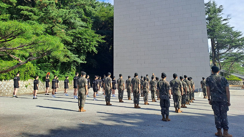 경북전문대 제301학생군사교육단 육군부사관학교서 하계 입영 훈련