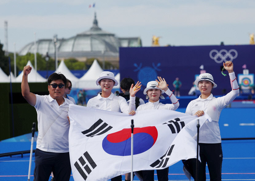 한국 여자양궁 단체전 10연패 신화