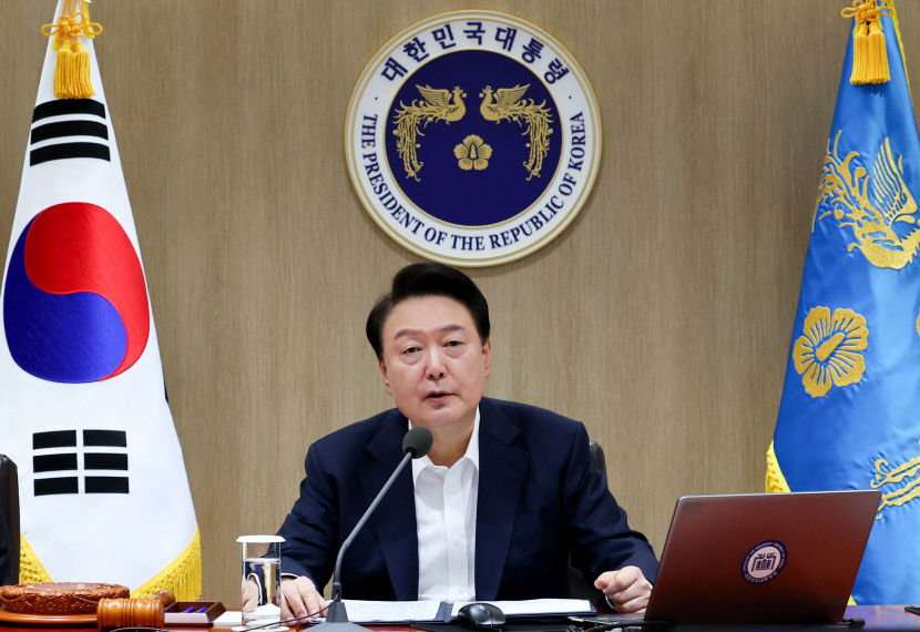 尹, 파리올림픽 선수단에 땀과 노력이 韓 위상 높여…팀코리아 힘껏 응원